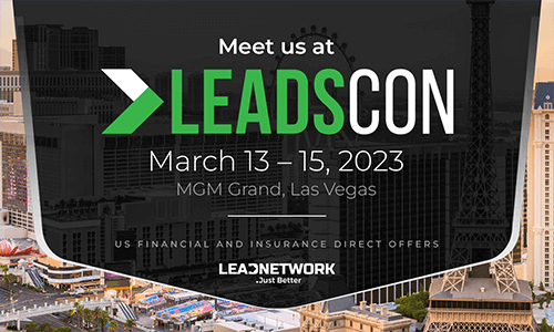 Join leadnetwork at the Leadscon in las vegas!